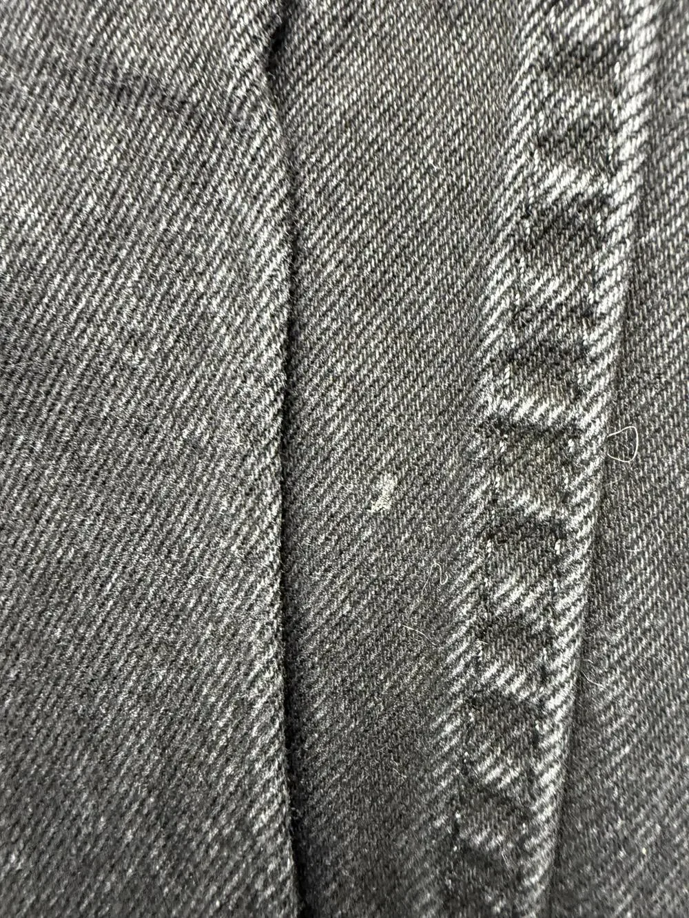 Rustler Jeans Mens 36x30 Gray Charcoal Denim Relaxed Straight Distressed 87619CB